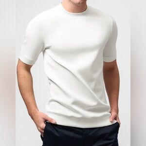Fioboc Modal White Short-Sleeve Crew Tee